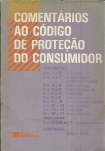 Comentários ao código de proteção do consumidor