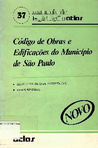 Código de obras e edificações do município de São Paulo